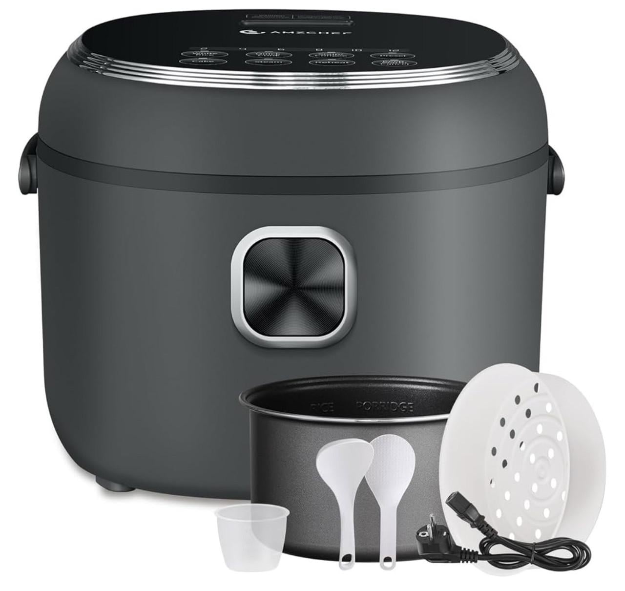 Мультиварка-рисоварка AMZCHEF 400 Вт 12 программ таймер 24 ч 2 л (ОА2913) Мультиварка-рисоварка AMZCHEF 400 Вт 12 программ таймер 24 ч 2 л (ОА2913)