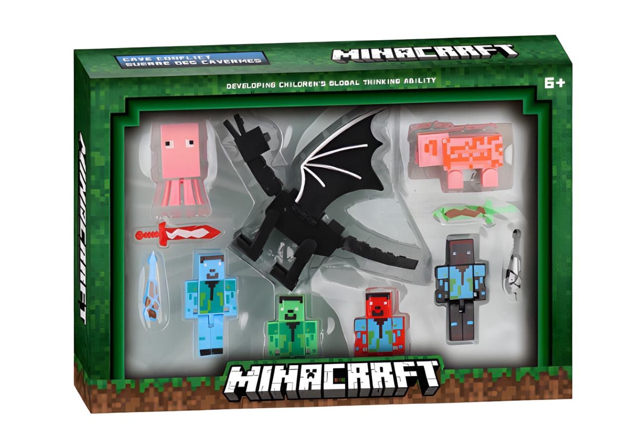 Набір фігурок персонажі Minecraft монстри (330)