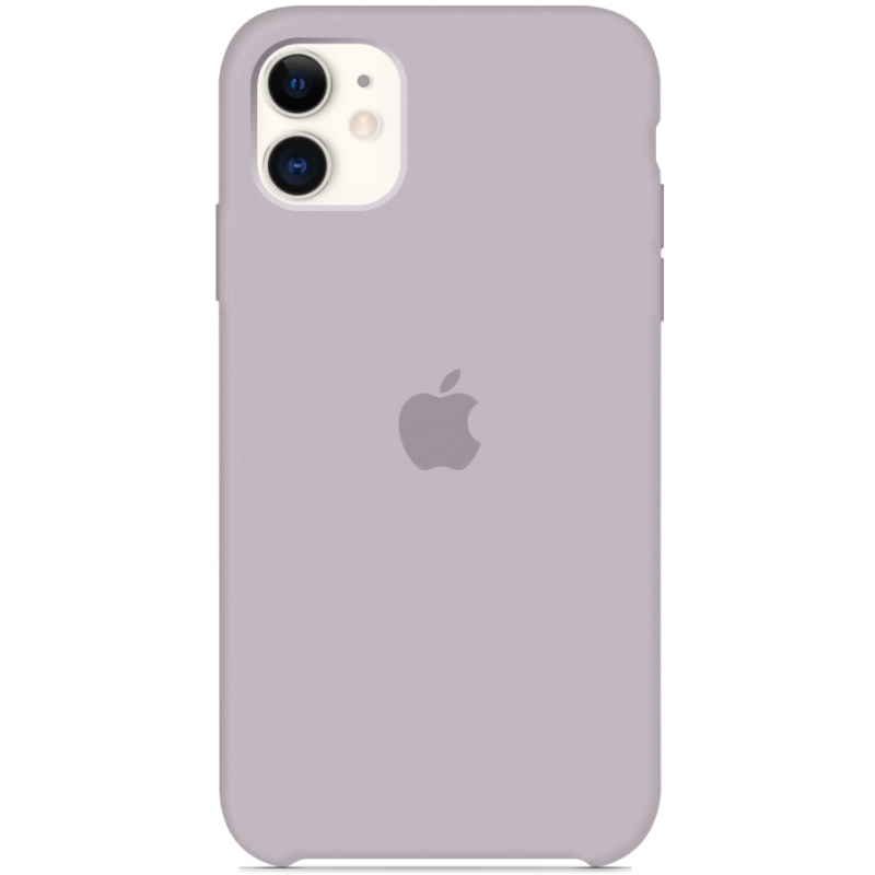 Чохол GoVern Silicone Case Full для Apple iPhone 11 Lavender