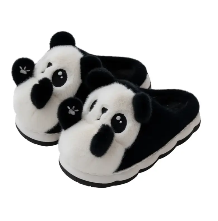 Домашні тапочки жіночі Панди теплі р. 39/40 (ТП819)