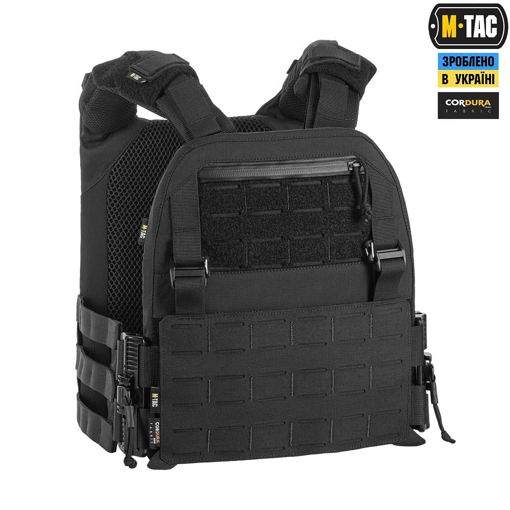 Плитоноска M-Tac Cuirass QRS Gen.II Black (AM0000300) - фото 2