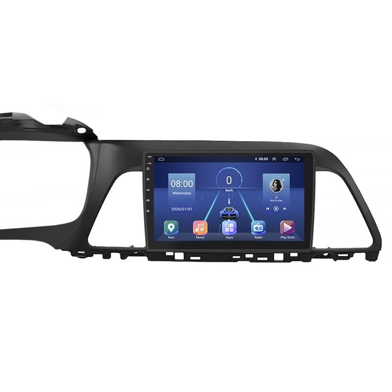 Магнитола штатная Lesko для Hyundai Sonata VII LF 2014-2017 г. (8963-32340)