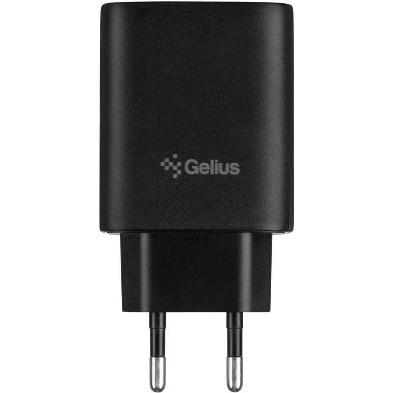 Зарядний пристрій Gelius Power Pulse GP-HC057 65W USB + 2Type-C QC/PD/PPS Black (19597054) - фото 2