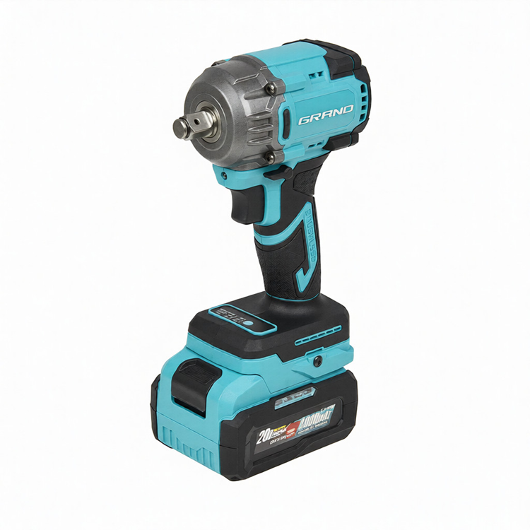 Гайковерт аккумуляторный Grand АГ-700BL HS 2 АКБ/ЗУ/Кейс