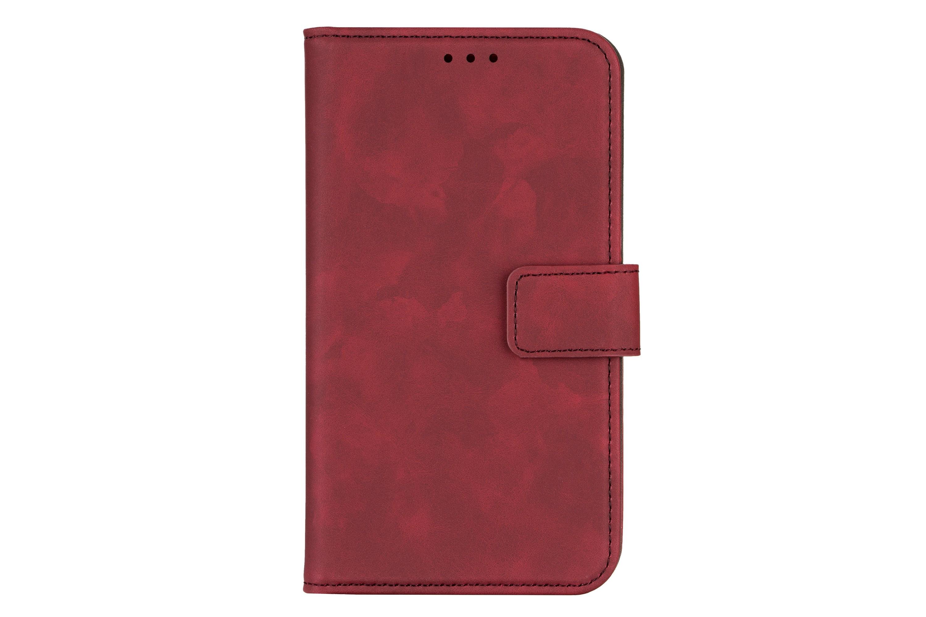 Чехол-книжка для телефона 2E SILK TOUCH для телефонов 5.5-6" Сarmine red (2E-UNI-5.5-6-HDST-CRD)