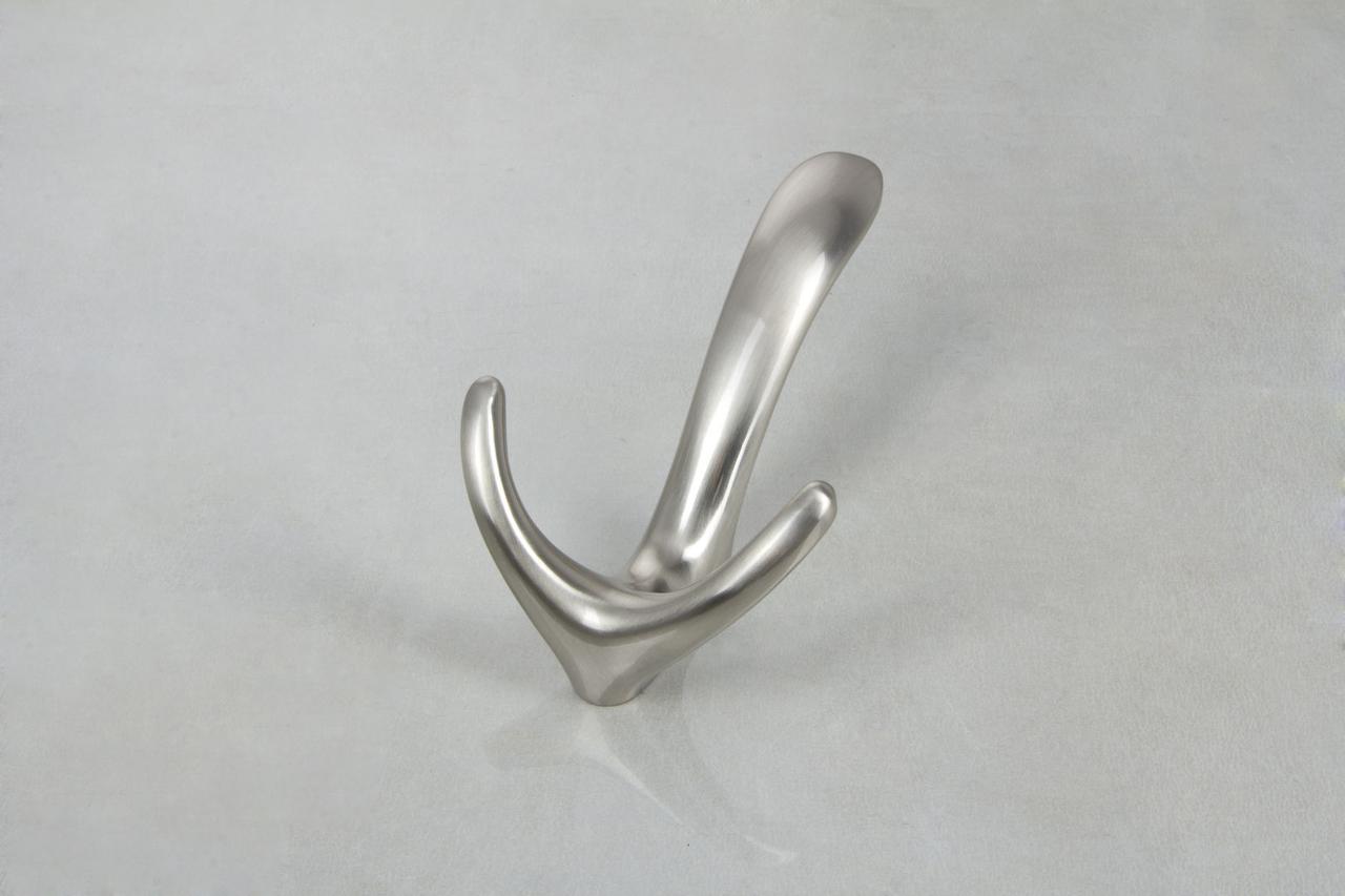 Крючок мебельный GTV CORDOBA тройной Инокс (WZ-CORDOBA-06)