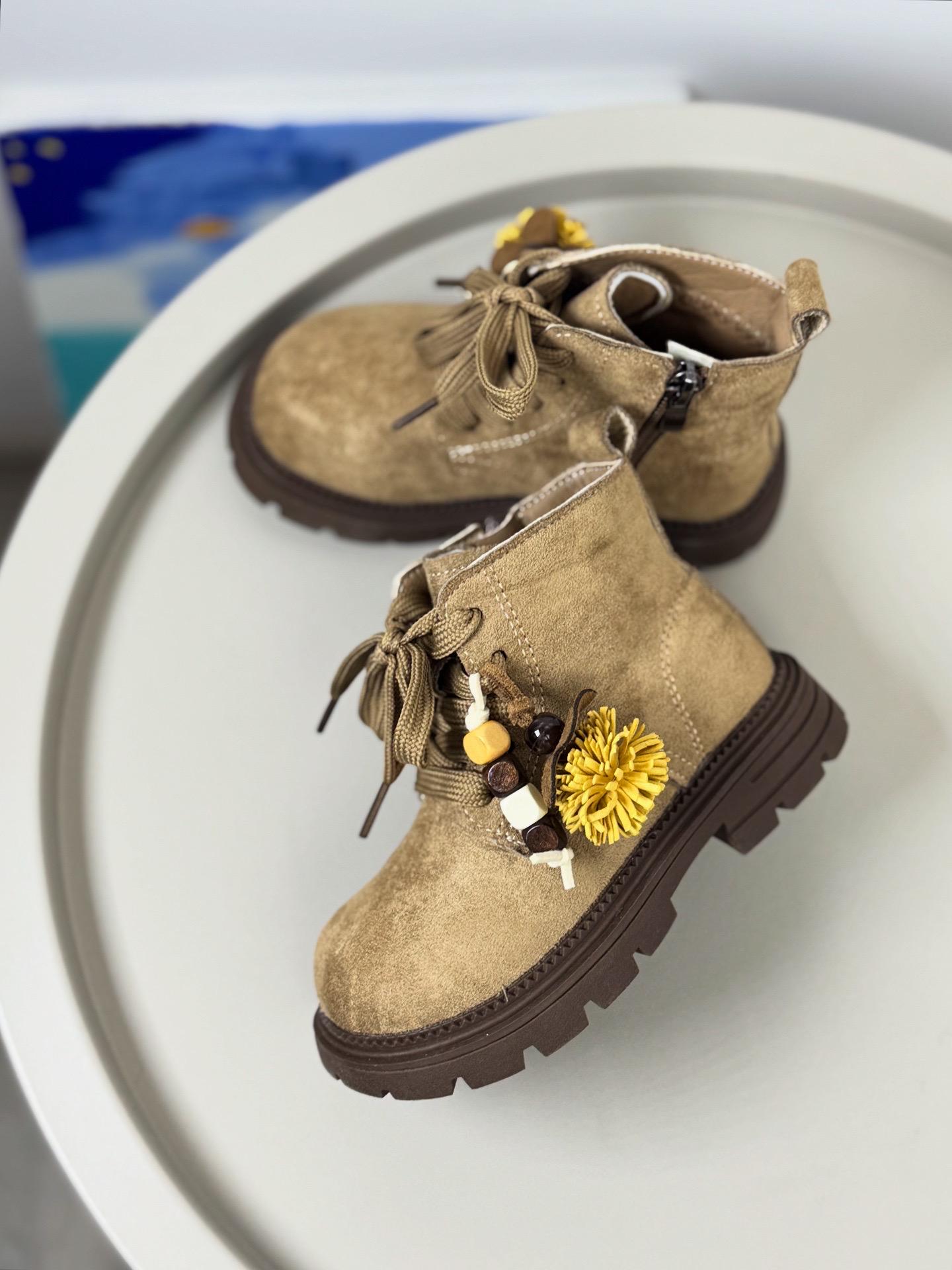 Ботинки детские осенние 1644 р. 32 Бежевый (30379603) - фото 5 Ботинки детские осенние 1644 р. 32 Бежевый (30379603) - фото 5