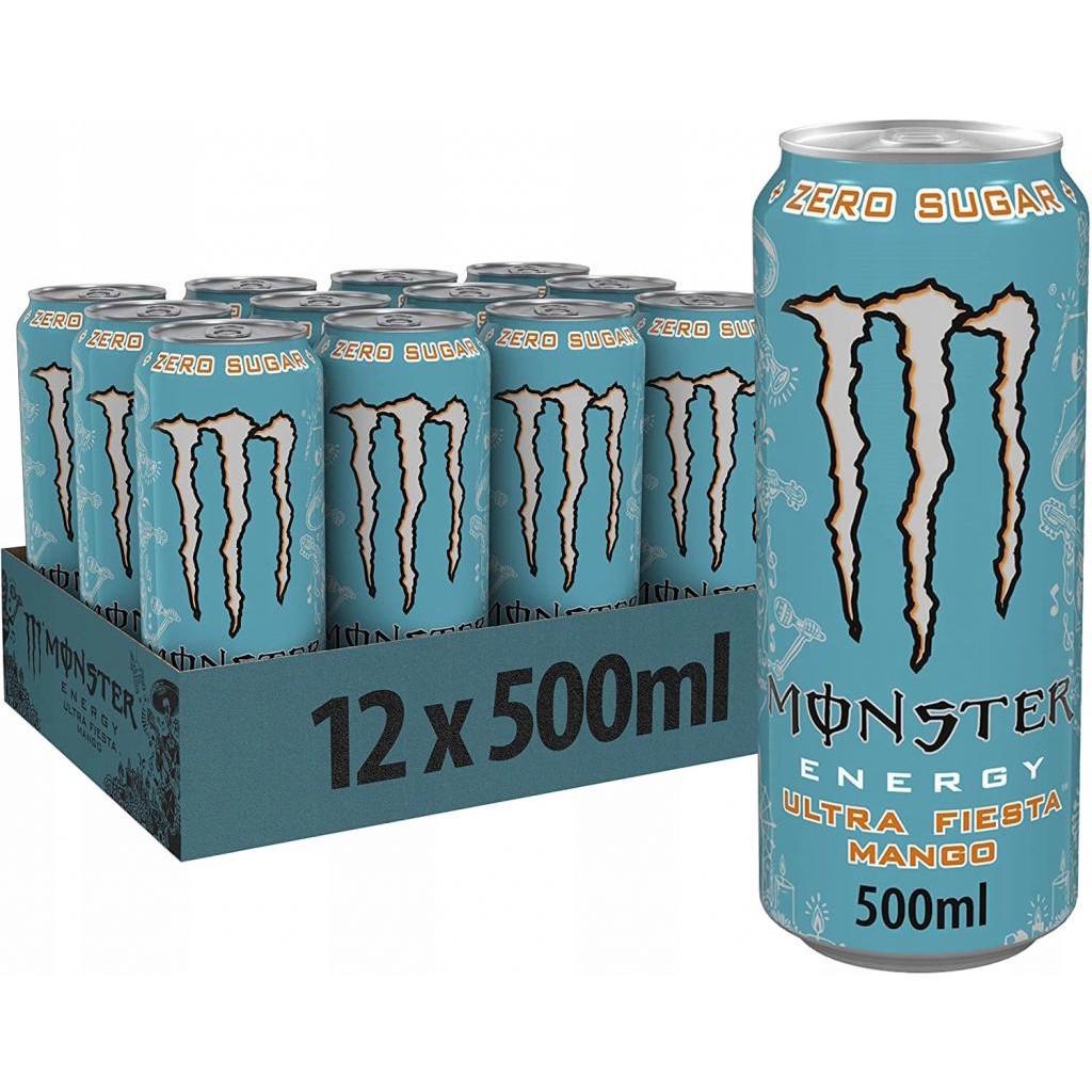 Енергетичний напійів Monster Ultra Fiesta Mango 12x500 мл (1727452034)