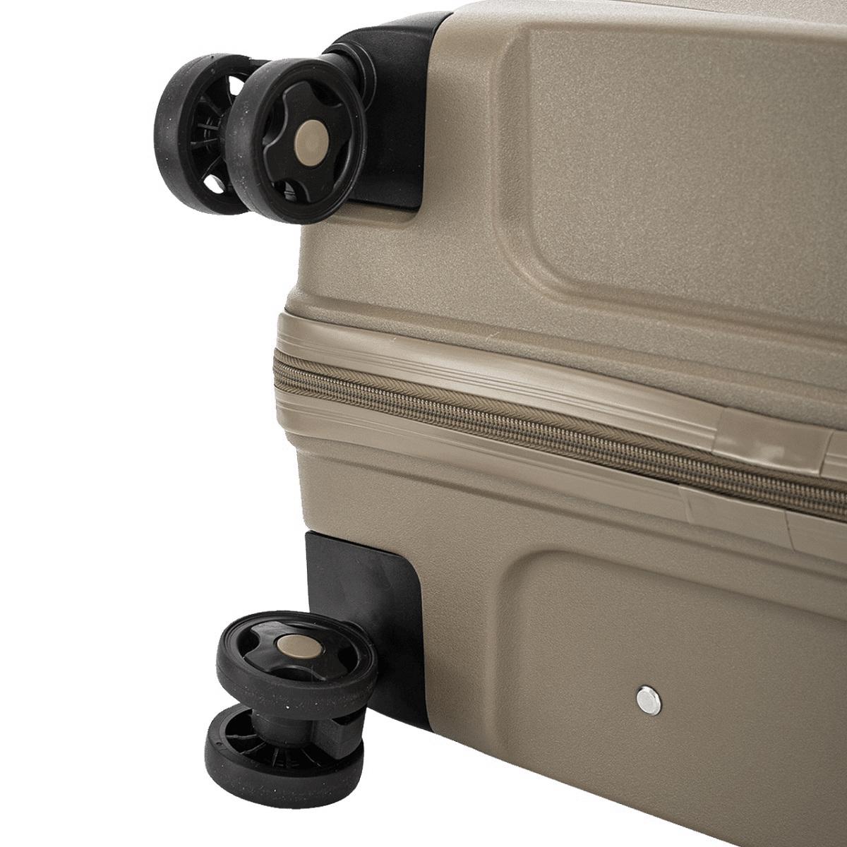 Чемодан полипропиленовый Wings PHX01 средний Шампань (Wp00546) - фото 7