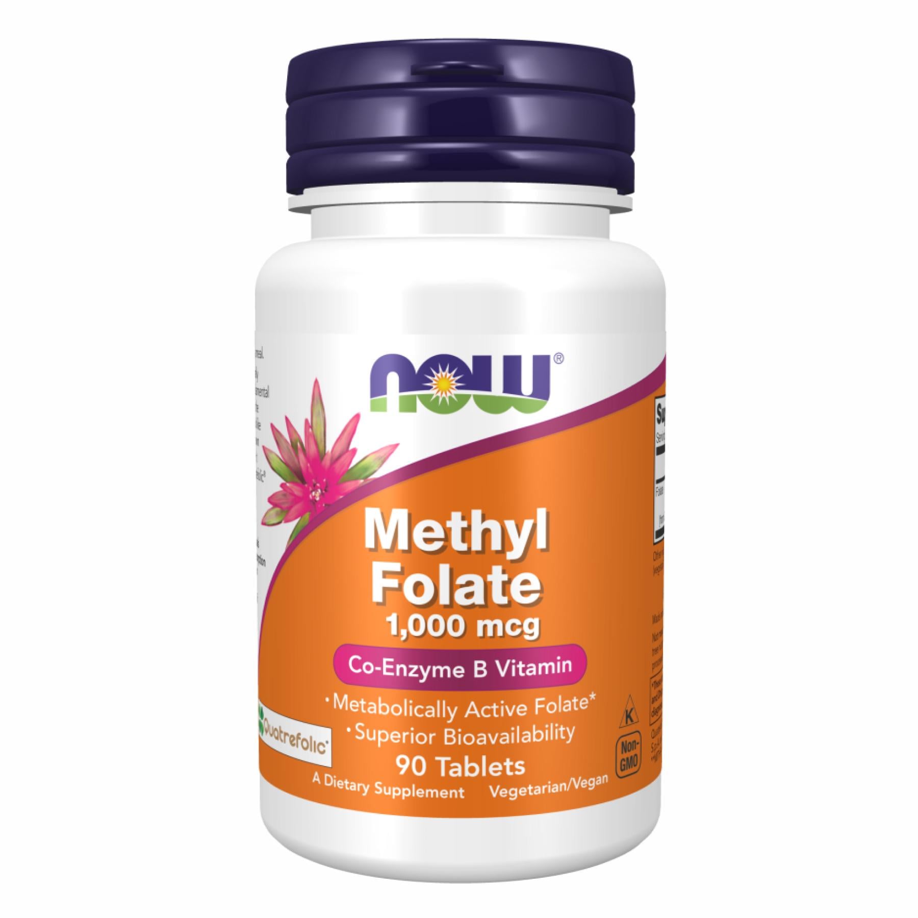 Натуральная добавка Methyl Folate 1000 mcg 90 tabs (2022-10-2060)