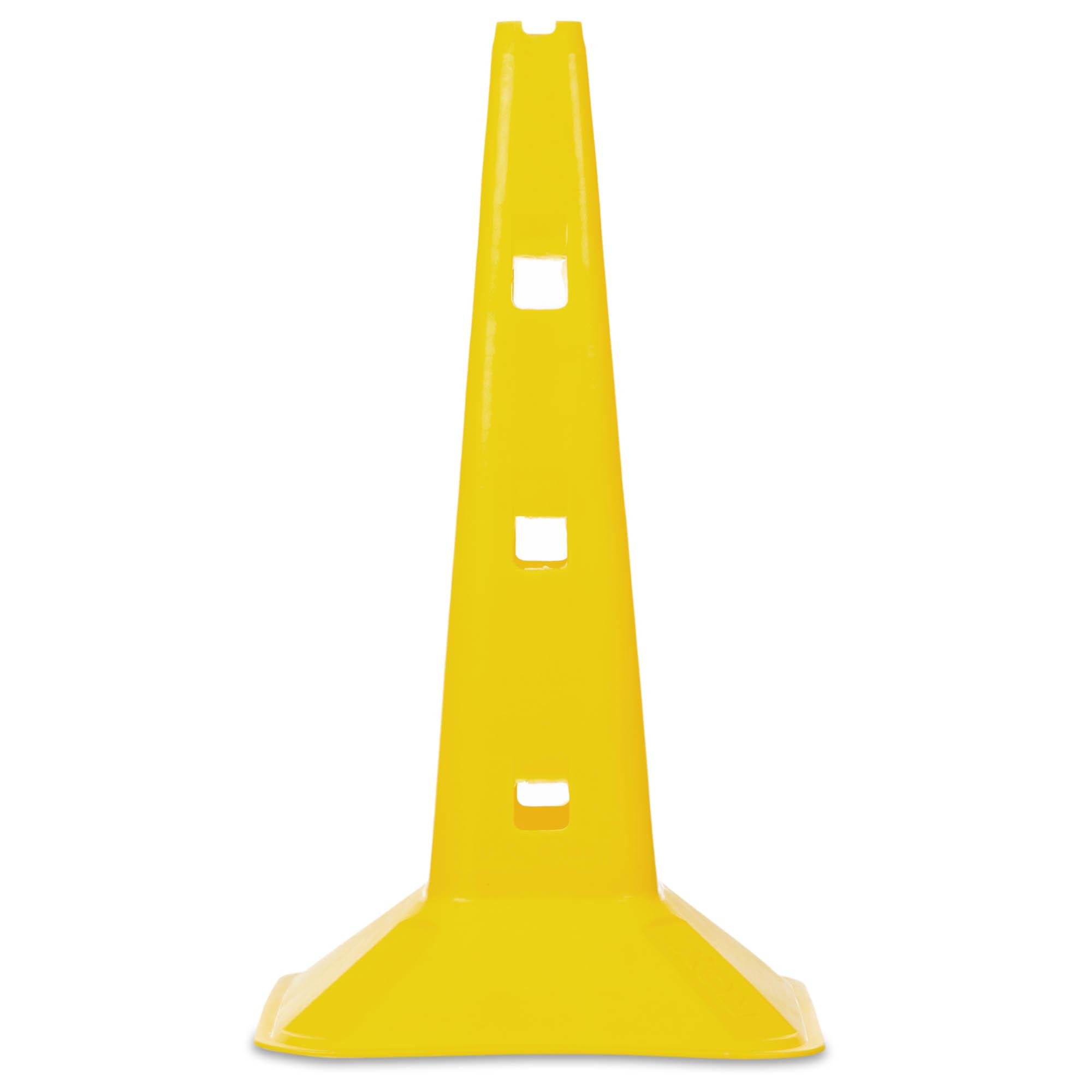 Фишка спортивная для тренировок с отверстиями для штанги Zelart SP-Sport C-1402 47 см Желтый (DR007443)