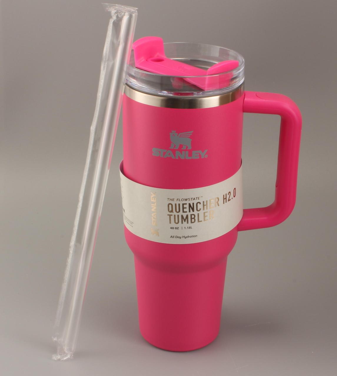 Термочашка Stanley Quencher H2.0 Tumbler из нержавеющей стали 1,18 л Pink Dusk (KT6007811)