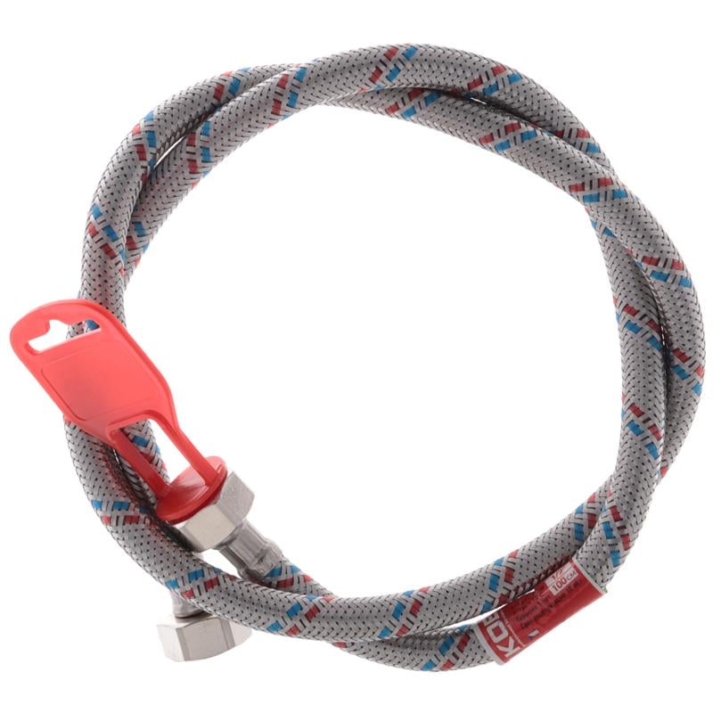 Шланг для подключения воды KOER гибкий d 1/2" x 100 см (KR0257)