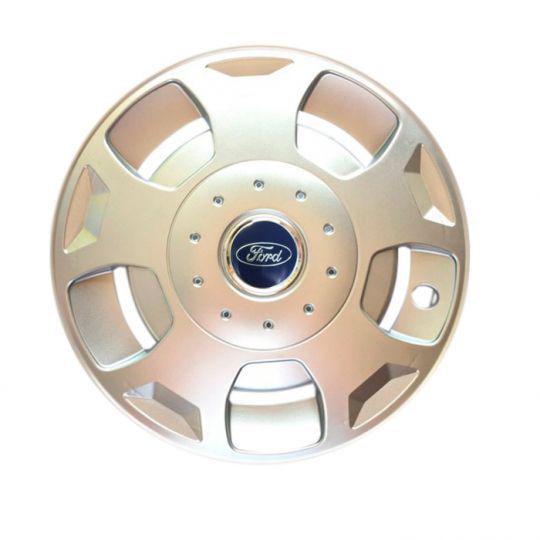 Автомобильные колпаки SKS 404 R16 с логотипом Ford 4 шт. Серебристый