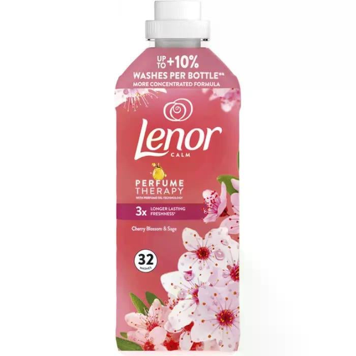 Кондиціонер для білизни Lenor Вишневий цвіт та Шавлія 675 мл 32 прання (723657)