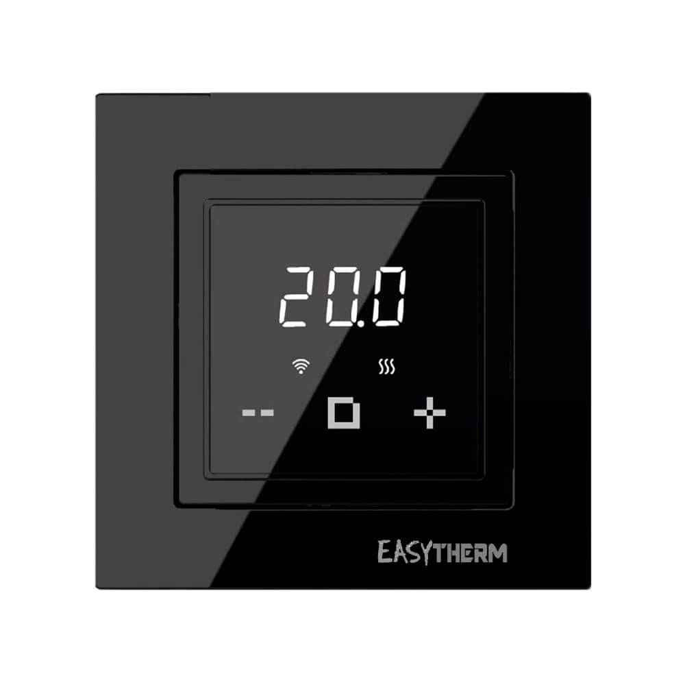 Регулятор для теплої підлоги EasyTherm ET-45 з Wi-Fi програмований Чорний (ET5927)