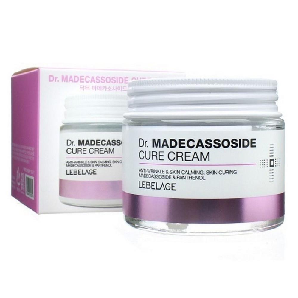 Крем для лица успокаивающий Lebelage Dr. Madecassoside Cure Cream с мадекассосидом 70 мл (8809445616034) - фото 1