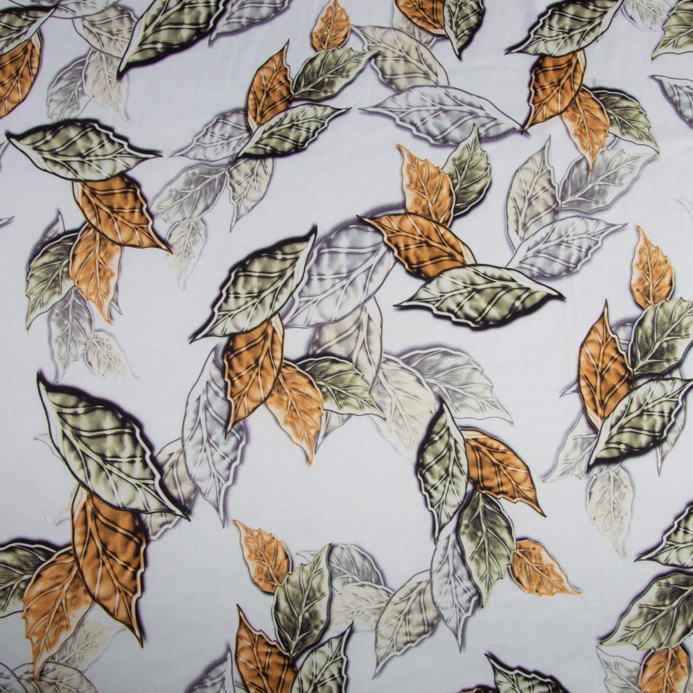 Тканина плательна атлас шовк Рудий (20893) - фото 2