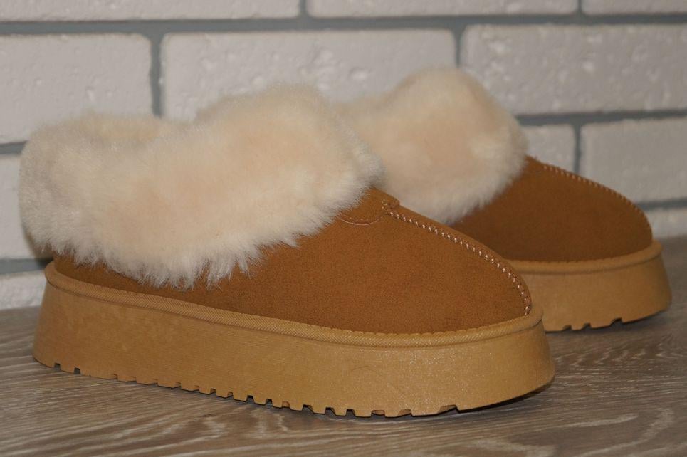 Угги женские зимние на платформе Swin shoes р. 39 24,5 см Коричневый (31556-39) - фото 2