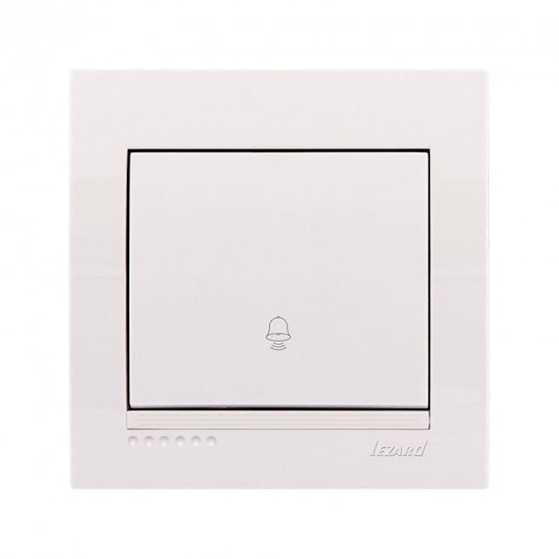 Кнопка дзвінка LEZARD Deriy Білий (00000012209)