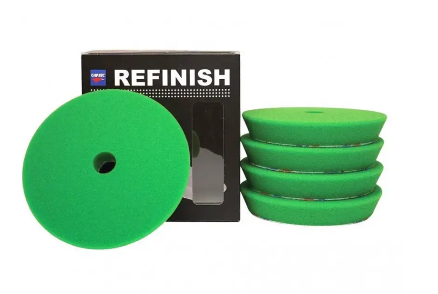 Полірувальне коло ексентрик CARTEC Refinish Polijstpad Foam Excentrisch Grof 150х25 мм Зелений - фото 2 Полірувальне коло ексентрик CARTEC Refinish Polijstpad Foam Excentrisch Grof 150х25 мм Зелений - фото 2