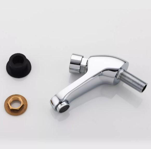 Кран порционный для раковины Frap с задержкой на 7 сек (57880) - фото 3 Кран порционный для раковины Frap с задержкой на 7 сек (57880) - фото 3