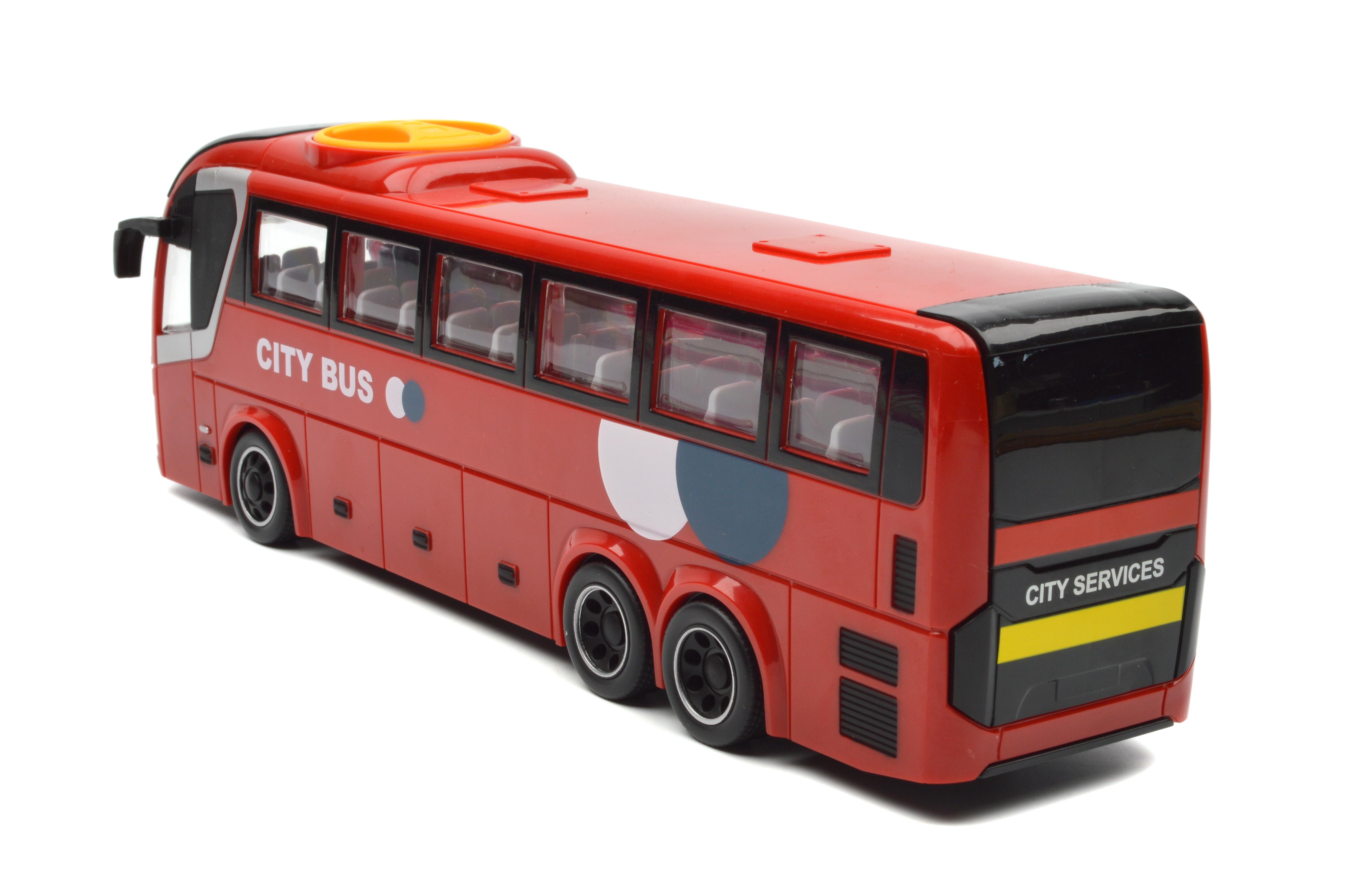 Автобус туристический инерция/свет/звук (WY1107B) - фото 3