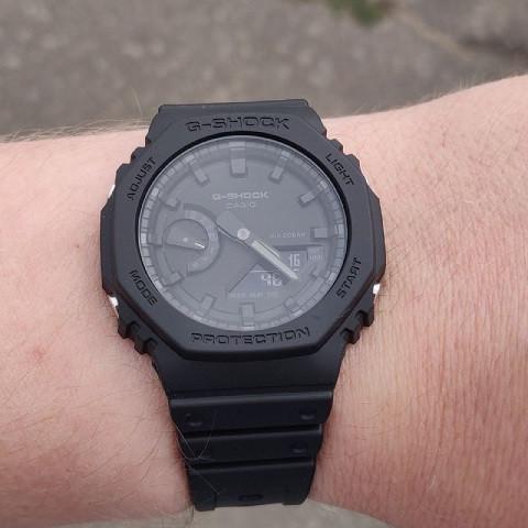 Годинник кварцевий Casio GA-2100-1A1ER D 48 мм (11782646) - фото 4