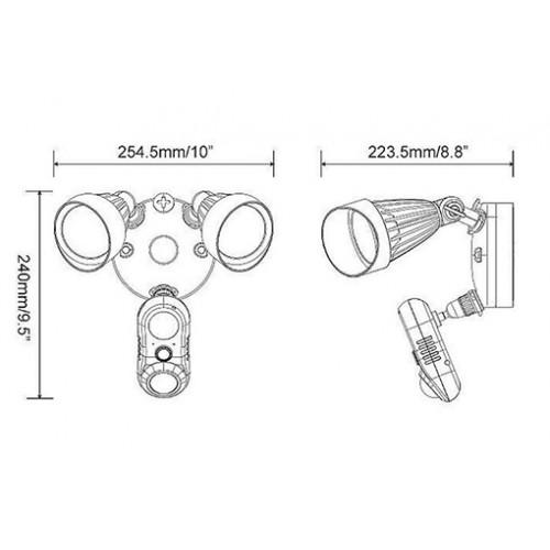Камера мини внешняя Patrul WIP-C200A Wi-Fi с прожектором (1274225998) - фото 9 Камера мини внешняя Patrul WIP-C200A Wi-Fi с прожектором (1274225998) - фото 9