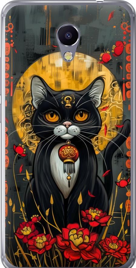 Чехол на Meizu M5 Note China Cat (6134u-447-42517) Чехол на Meizu M5 Note China Cat (6134u-447-42517)