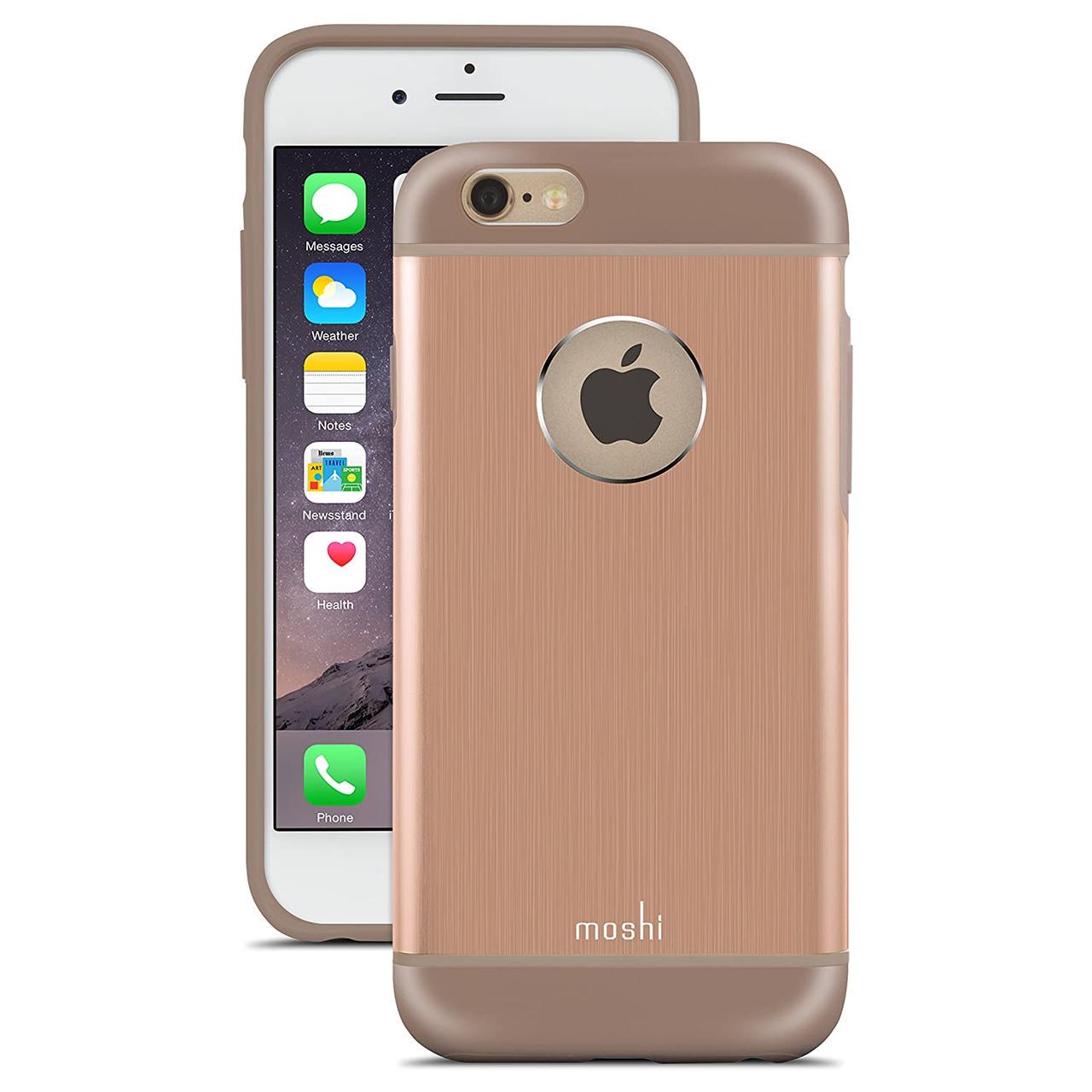 Чехол-накладка Moshi iGlaze Armour Metallic Case for iPhone 6/6S, Sunset Copper (99MO079303)