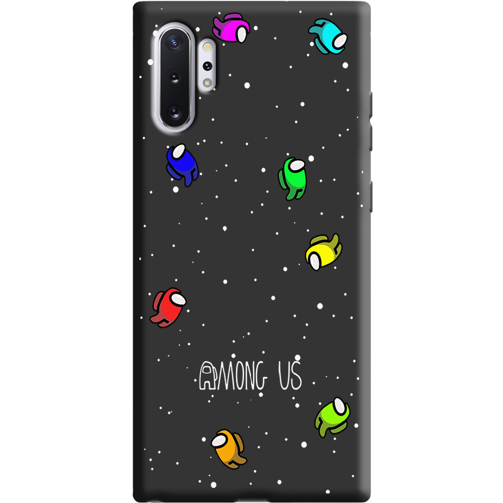 Чохол Boxface Samsung N975 Galaxy Note 10 Plus Among Us Invisible Чорний силікон (37686-bk76-38700)