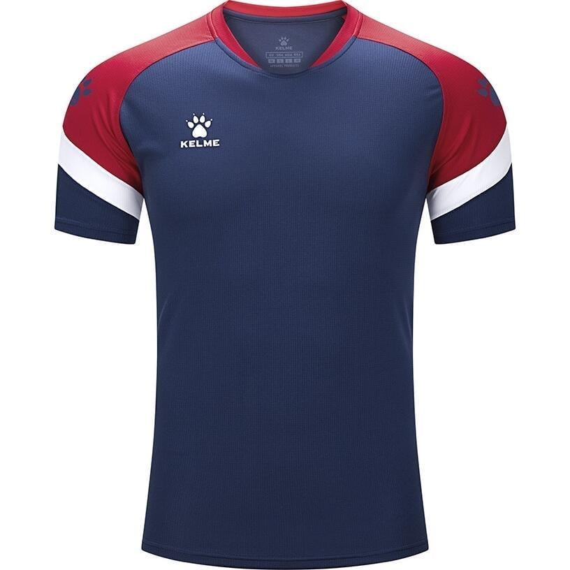 Футболка Kelme BRAVO 7351TX1092.9423 14 лет/XS Темно-сине-красный (46060-36)