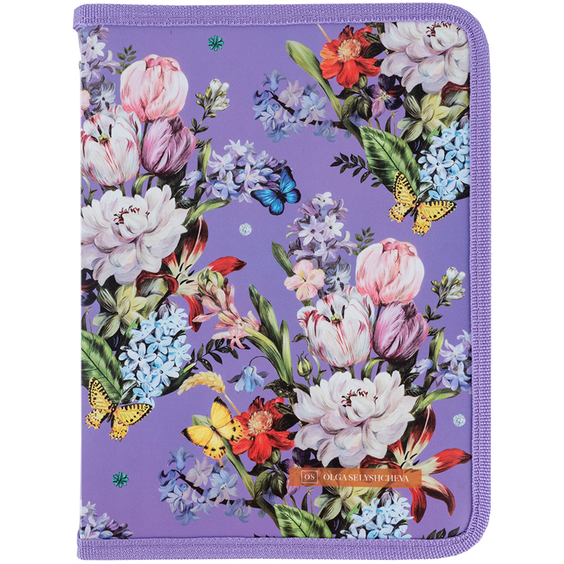 Папка объемная на молнии Axent А5+ OS Secret (1805-35-A)