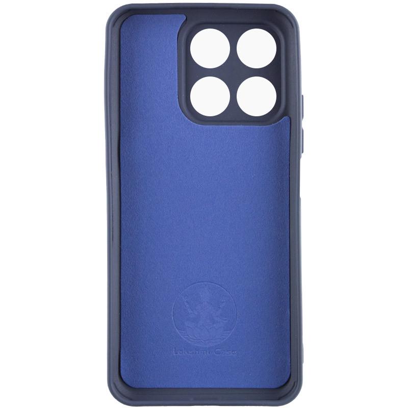 Противоударный чехол Silicone Cover Lakshmi Full Camera (A) для Huawei Honor X8a Синий / Midnight Blue - фото 2