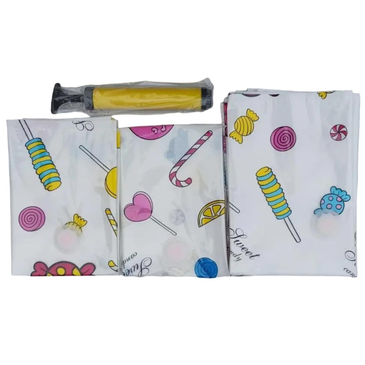 Пакет для одягу з насосом вакуумний Vacuum Storage Bags 6 пр. (R26106) - фото 5