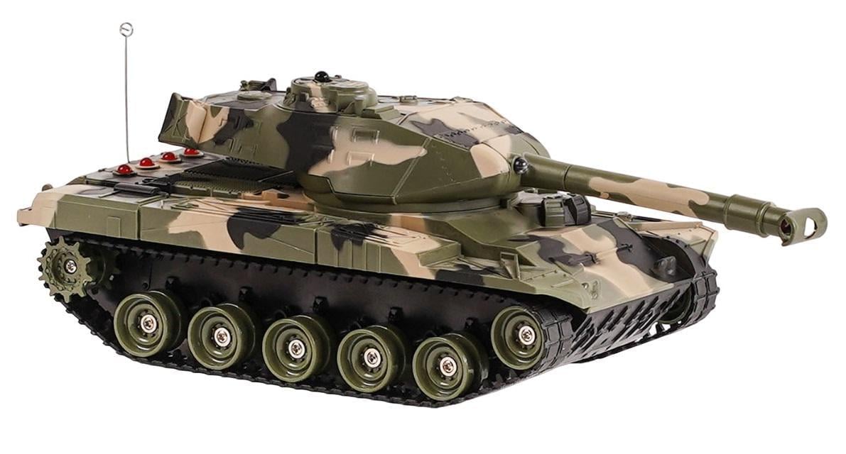 Танк на радиоуправлении Tank аккумулятор 4,8 V свет/звук Хаки (119425)