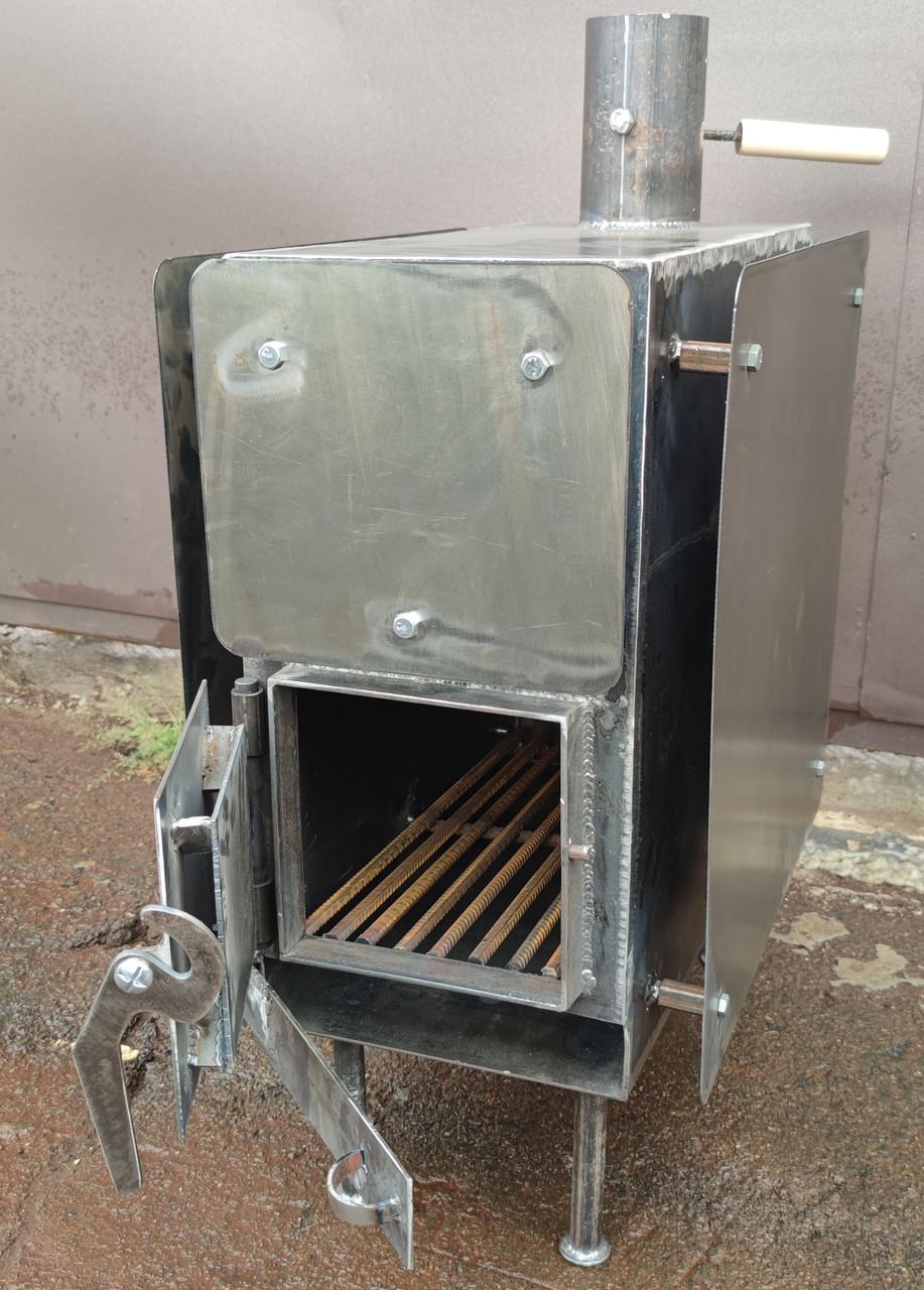 Буржуйка Троян із захисним кожухом (2616442716)