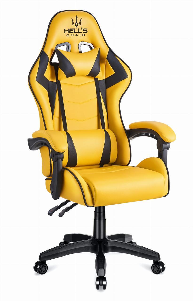 Компьютерное кресло Hell's HC-1007 Yellow (2616427371)