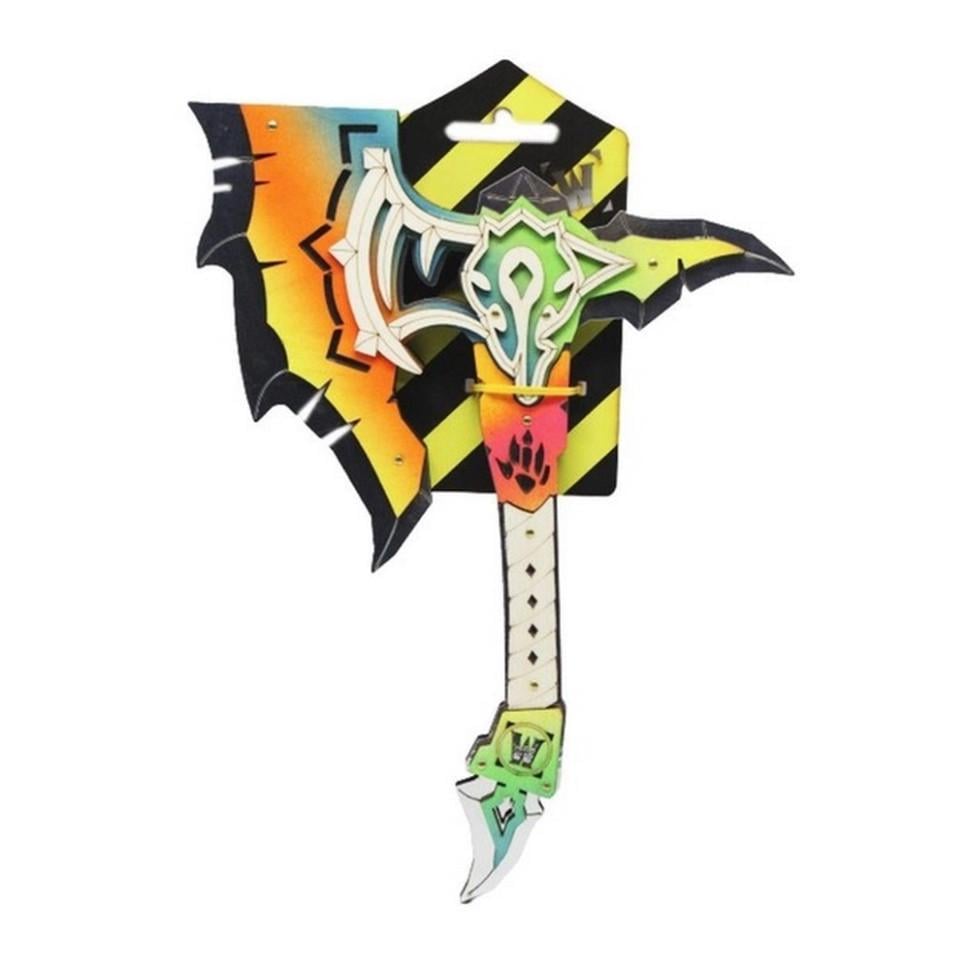 Дитяча іграшкова сокира Сувенірна ОРКОВ ULTRA ORK-ULT дерев'яна (RLT37186)