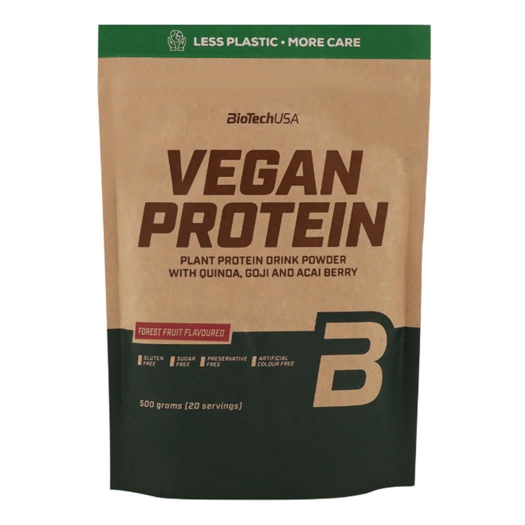 Растительный протеин BioTech USA Vegan Protein 500 г Лесные ягоды (10645-01)