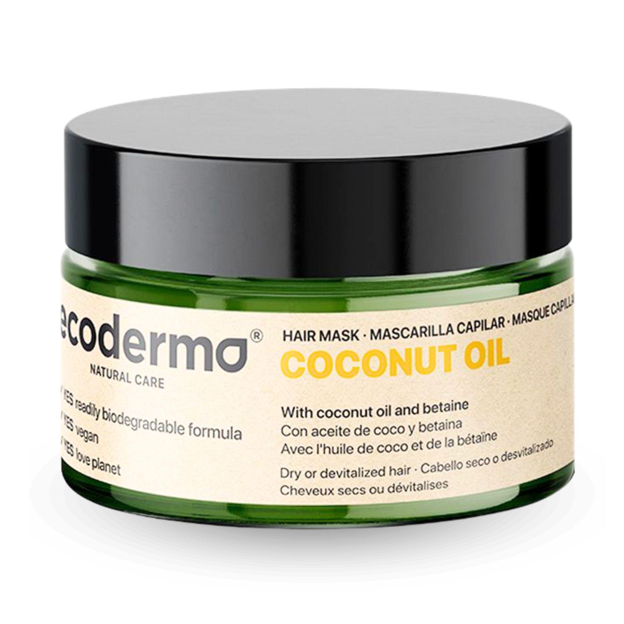 Маска для волос с кокосовым маслом ECODERMO Natural Care 250 мл