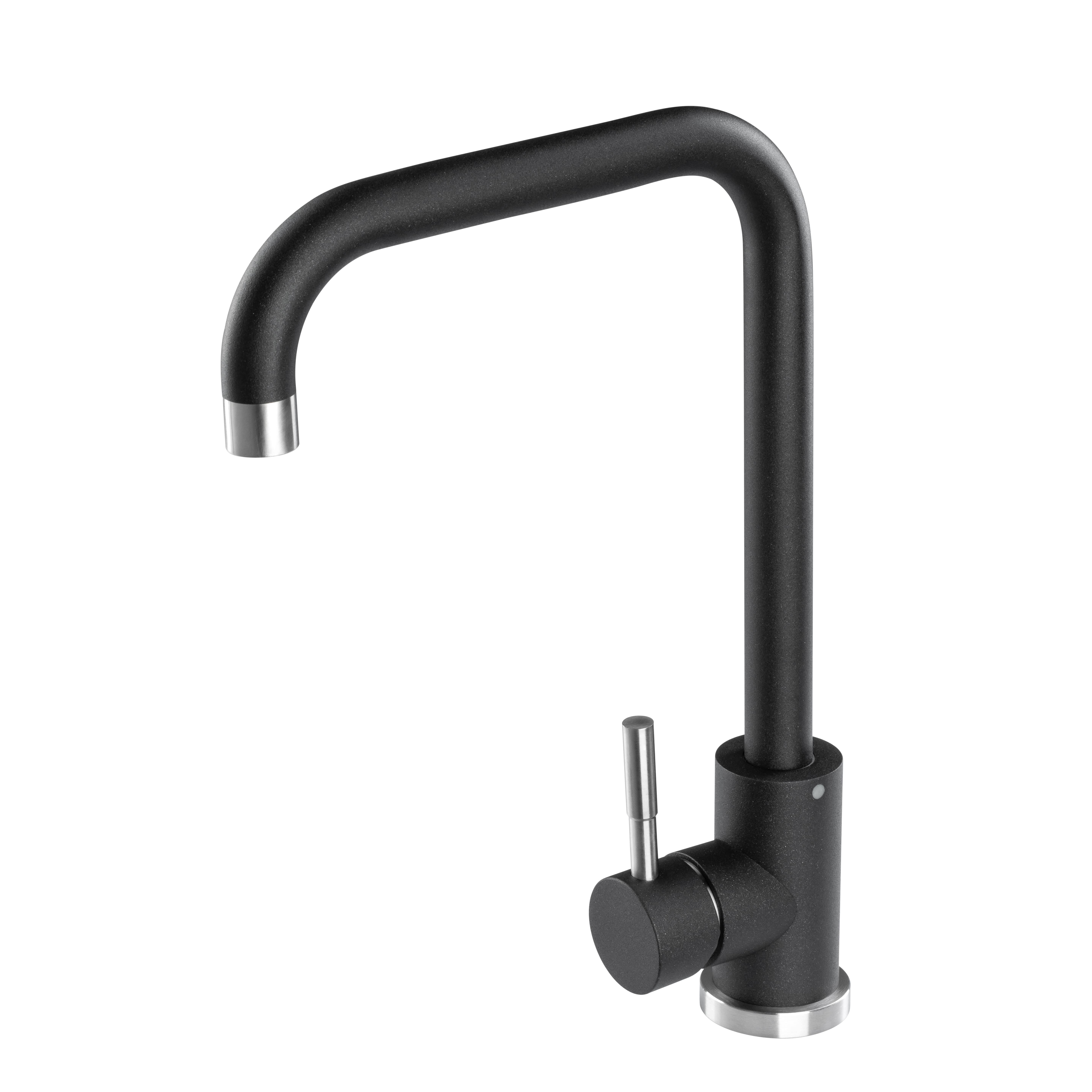 Смеситель Granado Oviedo LUX Black shine (gz0201L)