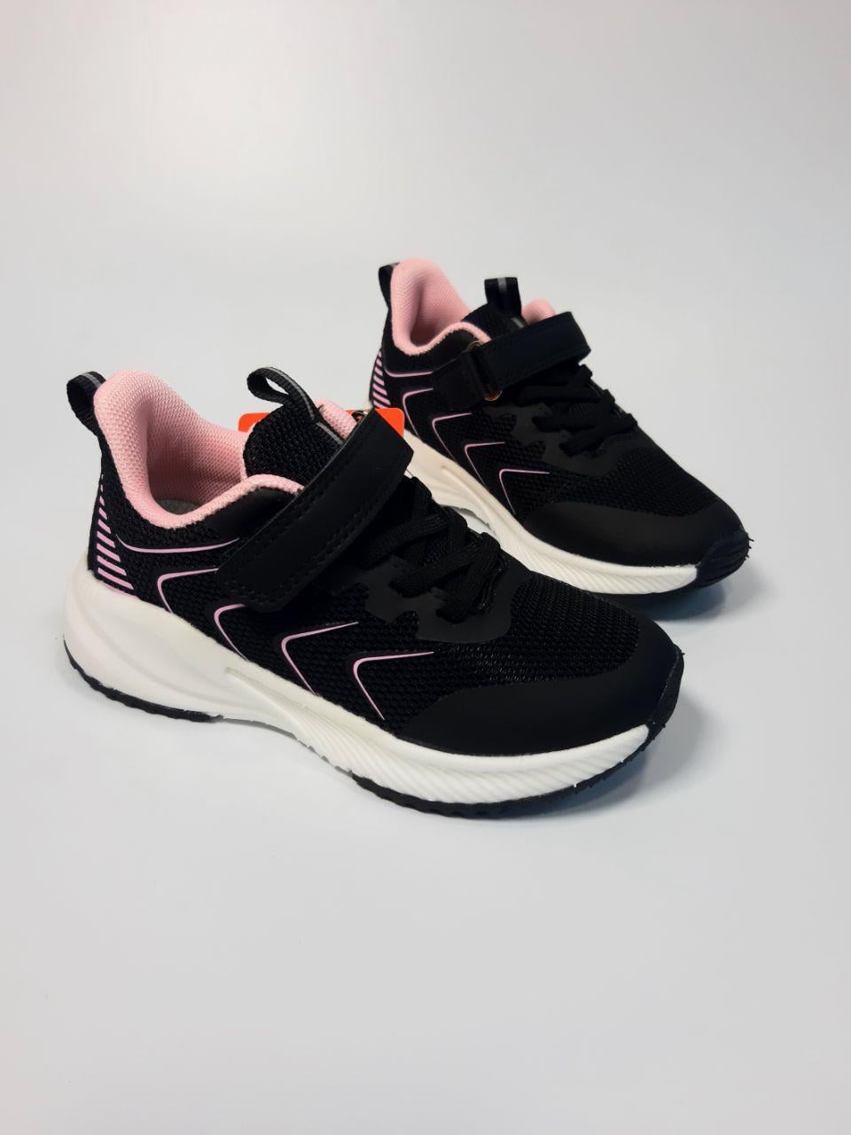 Кроссовки для девочки Apawwa р. 29 18.5 см Черный (685 black)