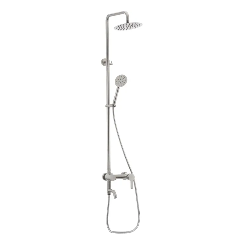 Душова система MIXXUS NOX-009-J з виливом нержавіюча сталь Хром (SS0038)
