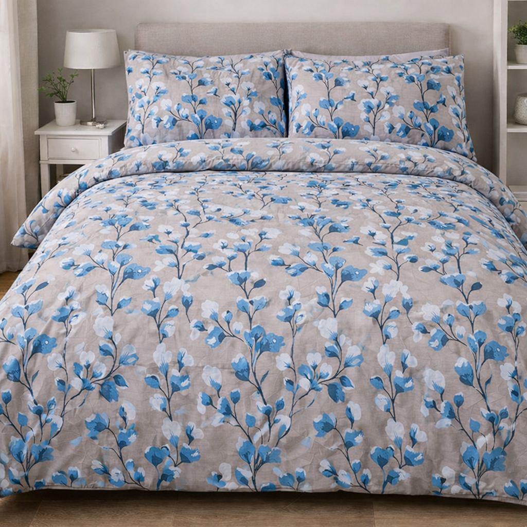 Комплект постельного белья king size PaniPava Azure Bloom бязь (122321672)