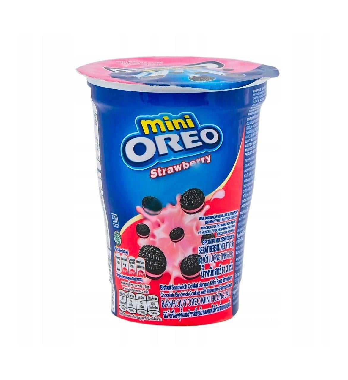 Печенье OREO Mini Strawberry 67 г (1737824761)