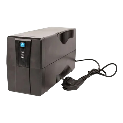 Источник бесперебойного питания с аккумулятором Hikvision DS-UPS600/EU/360 W/2x2V/7 Ah Black Источник бесперебойного питания с аккумулятором Hikvision DS-UPS600/EU/360 W/2x2V/7 Ah Black