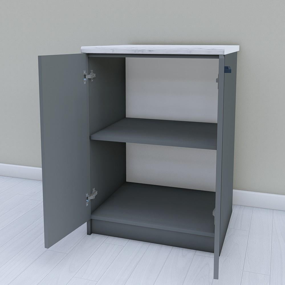 Модуль кухонный нижний 600 мм Графит (МП13б) - фото 2