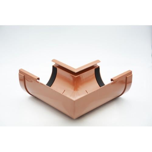 Угол желоба RAINWAY 90 внутренний 90° Кирпичный (10.090.10.006)